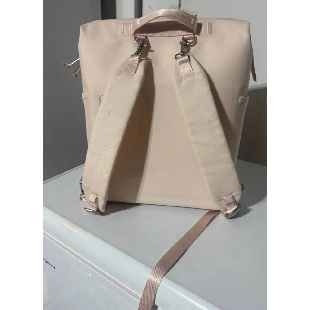NWT Stanley All Day Madeline MIDI Backpack Cooler In Rose Quartz - Picture 3 of 7